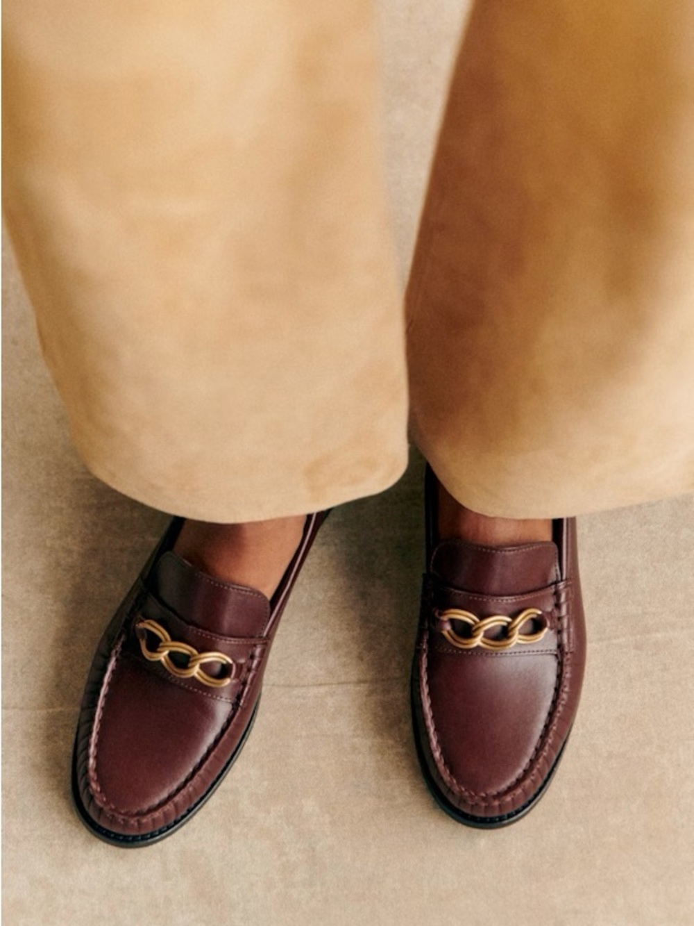 New With Box Sezane Vicky Loafers
